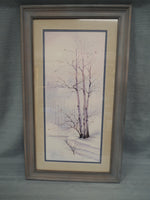Pair of Antonio Rivera Original Watercolors