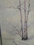Pair of Antonio Rivera Original Watercolors