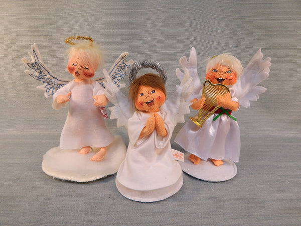 Annalee 8" Christmas Angels - Set of 3