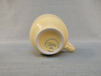 Yellow Fiesta Ring Cup and Saucer Set - Lot of 2