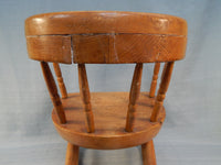Antique Little Captain Child's Rocking Chair
