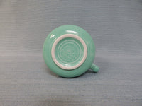 Sea Mist Green Fiesta Cream and Sugar Set