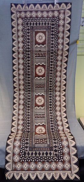 African Mudcloth Style Paper Table Runner