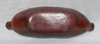 Large Carved Wood Serving Bowl