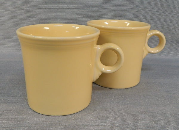 Yellow Fiesta 10.25 oz. Ring Mugs - Set of 2