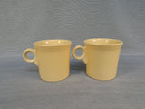 Yellow Fiesta 10.25 oz. Ring Mugs - Set of 2