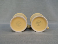 Yellow Fiesta 10.25 oz. Ring Mugs - Set of 2