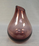 Amethyst Blown Glass Vase