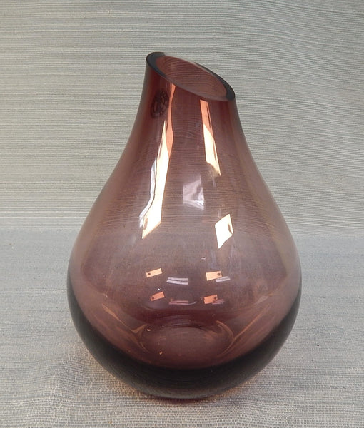 Amethyst Blown Glass Vase