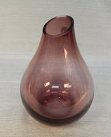 Amethyst Blown Glass Vase