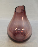 Amethyst Blown Glass Vase