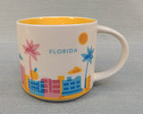 Starbucks Florida You Are Here 2015 Mug