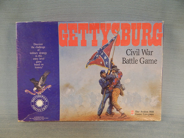 Vintage 1988 Gettysburg Civil War Battle Game