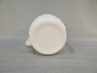 Anchor Hocking Hobnail Milk Glass 8" Pitcher