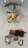 Edelrid Creed Climbing Harness Size XXS w/Chalk Bag, Belay, Case