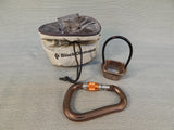 Edelrid Creed Climbing Harness Size XXS w/Chalk Bag, Belay, Case