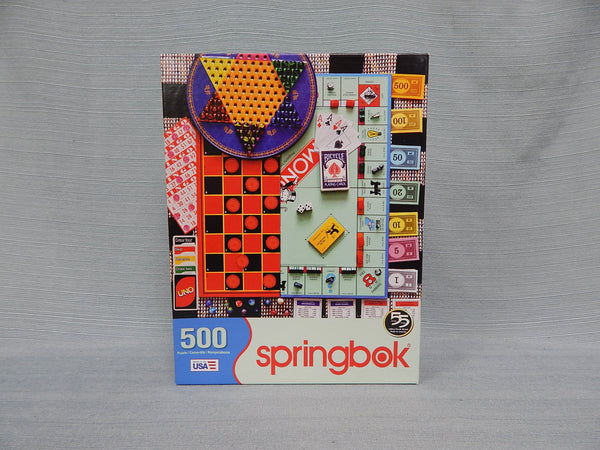 500 Piece Board Games Jigsaw Puzzle