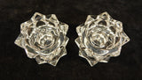 Pair of Mikasa Sparkling Star Votive/Candleholders