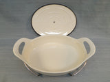 Porcelain Enameled Cast Iron Casserole Dish