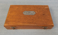 Set of Vintage Pharmacist's Weights by August Sauter