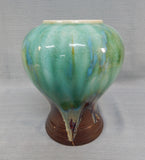 Vintage Drip Glazed Vase