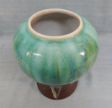 Vintage Drip Glazed Vase