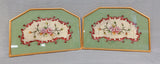 Pair of Framed Glass Trivets