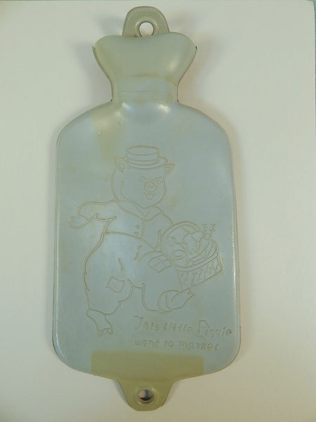 Vintage This Little Piggie Went to Market Hot Water Bottle