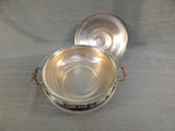Fancy Silver Plate Serving Dish