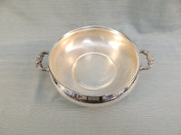 Fancy Silver Plate Serving Dish