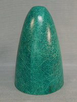 Green MCM Fiberglass Lamp Shade (#5 0f 5) - Very Good Vintage Condition
