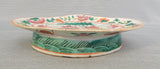 Antique Chinese Famille Rose Footed Dish