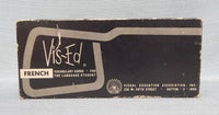 Vintage Vis-Ed French Vocabulary Cards