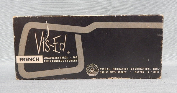 Vintage Vis-Ed French Vocabulary Cards