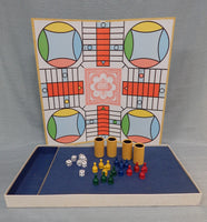 Vintage Deluxe Parcheesi Board Game - 1989 Milton Bradley