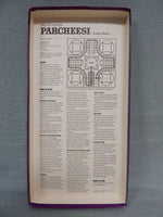 Vintage Deluxe Parcheesi Board Game - 1989 Milton Bradley