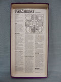 Vintage Deluxe Parcheesi Board Game - 1989 Milton Bradley