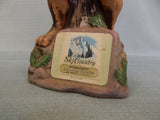 Vintage 1974 Ski Country Caveman Whiskey Bottle