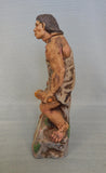 Vintage 1974 Ski Country Caveman Whiskey Bottle