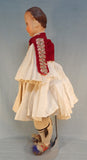 Vintage 30" Greek Evzone Guard Doll
