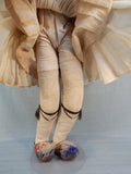 Vintage 30" Greek Evzone Guard Doll