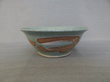 Turquoise 10" Pottery Bowl by N GA Potter Brad Walker