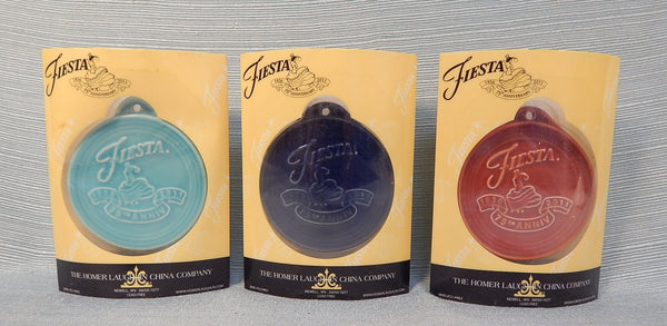 Set of 3 Fiesta Ware 75th Anniversary Coasters