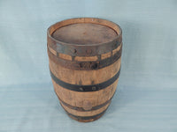 Antique S.C.C. 2 Wooden Barrel