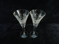 Waterford Millenium Series Wheat Prosperity Fluted Champagne Glasses - Set of 2