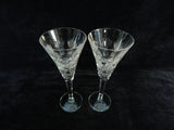 Waterford Millenium Series Wheat Prosperity Fluted Champagne Glasses - Set of 2