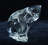 Waterford Crystal Cat Figurine