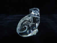 Waterford Crystal Cat Figurine