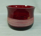 Villeroy & Boch Jewels Big Red Vase - Like New!