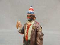 70 Years Young Emmett Kelly Limited Edition Signed Clown Figurine Ornament Collection - Lot of 3